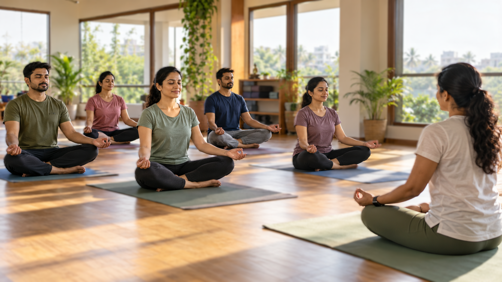 Morning Yoga for All Levels at Sathyam Yoga, Coimbatore