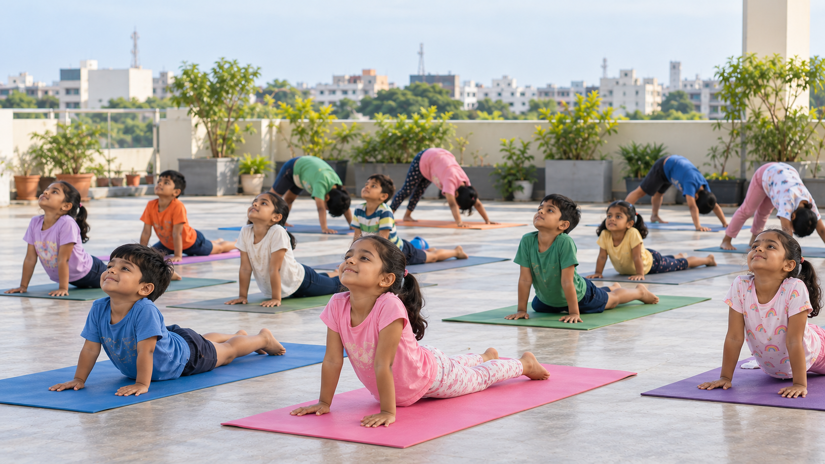 Kids yoga classes in Coimbatore